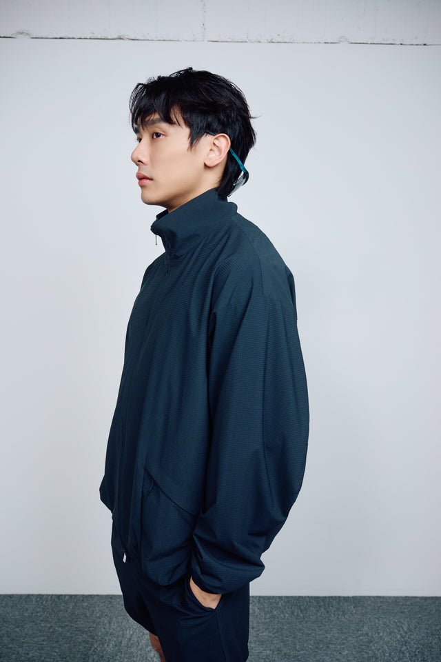 SEIZE - GRIDFLOW TILITY SHELL JACKET - KUROSHIO