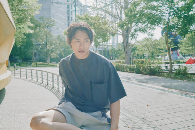 SEIZE - FUNCTIONAL POCKET TEE - WOOD GREY