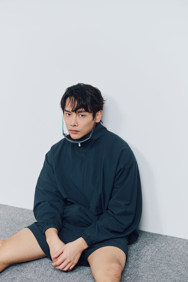 SEIZE - GRIDFLOW TILITY SHELL JACKET - KUROSHIO