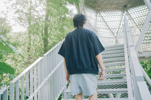 SEIZE - TECH ONE TUCK FROZEN SHORTS - GLACIER