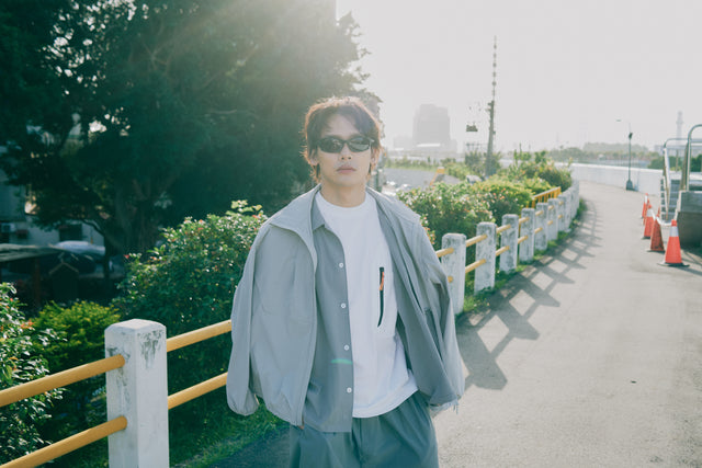 SEIZE - TECH AIRDRIFT SUN PROTECTION JACKET - WHITETEA GREY