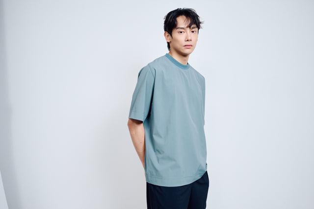 SEIZE - TECH COOLTOUCH AEROWING TOP - MILITARY GREY