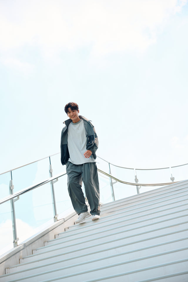 SEIZE - TECH AIRDRIFT SUN PROTECTION TAPERED PANTS - THE MOON