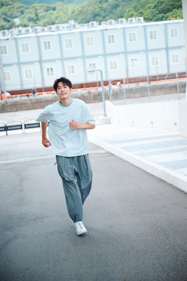 SEIZE - TECH COOLTOUCH AEROWING TOP - CONCRETE WHITE