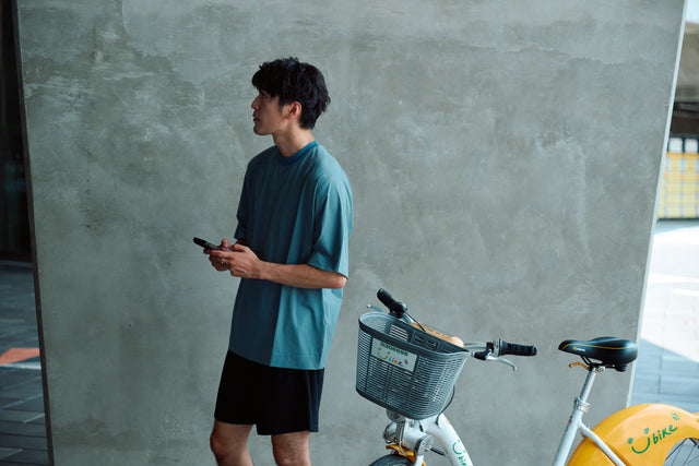 SEIZE - TECH COOLTOUCH AEROWING TOP - MILITARY GREY