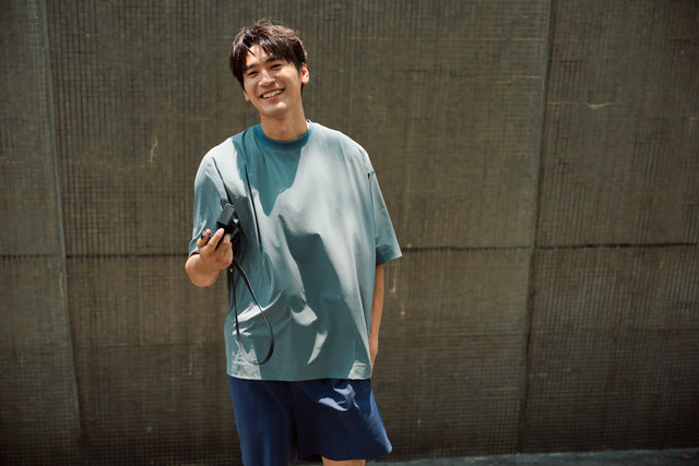 SEIZE - TECH COOLTOUCH AEROWING TOP - MILITARY GREY