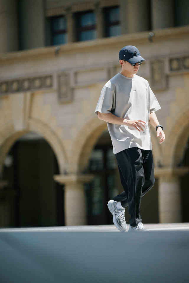 SEIZE - WIDE UNFETTERED DAILY TAPERED PANTS - MIDNIGHT BLACK