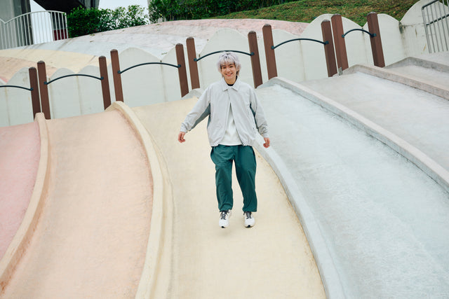 SEIZE - LIGHT WAFFLE S/S TEE - BLANK