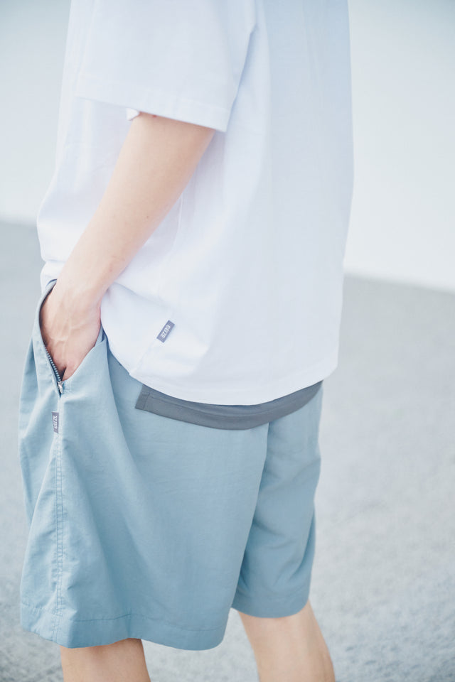 SEIZE - TECH 2 TUCK BOARD SHORTS - CLOUD GREY
