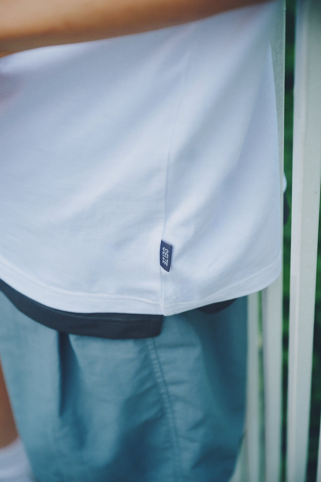 SEIZE - ALL SEASON DAILY TEE - LIMPID WHITE