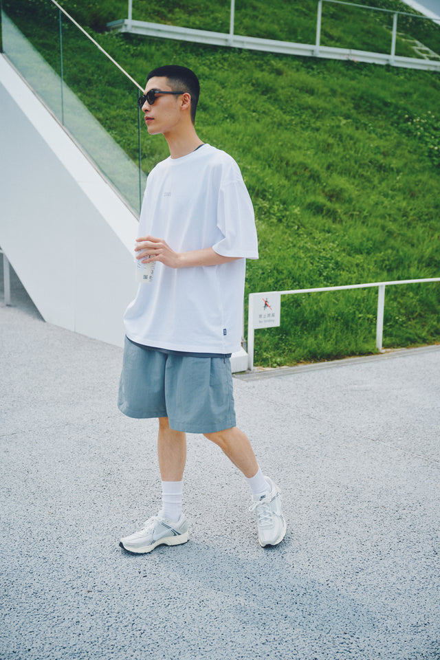 SEIZE - TECH 2 TUCK BOARD SHORTS - CLOUD GREY