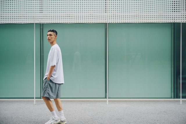 SEIZE - TECH 2 TUCK BOARD SHORTS - CLOUD GREY