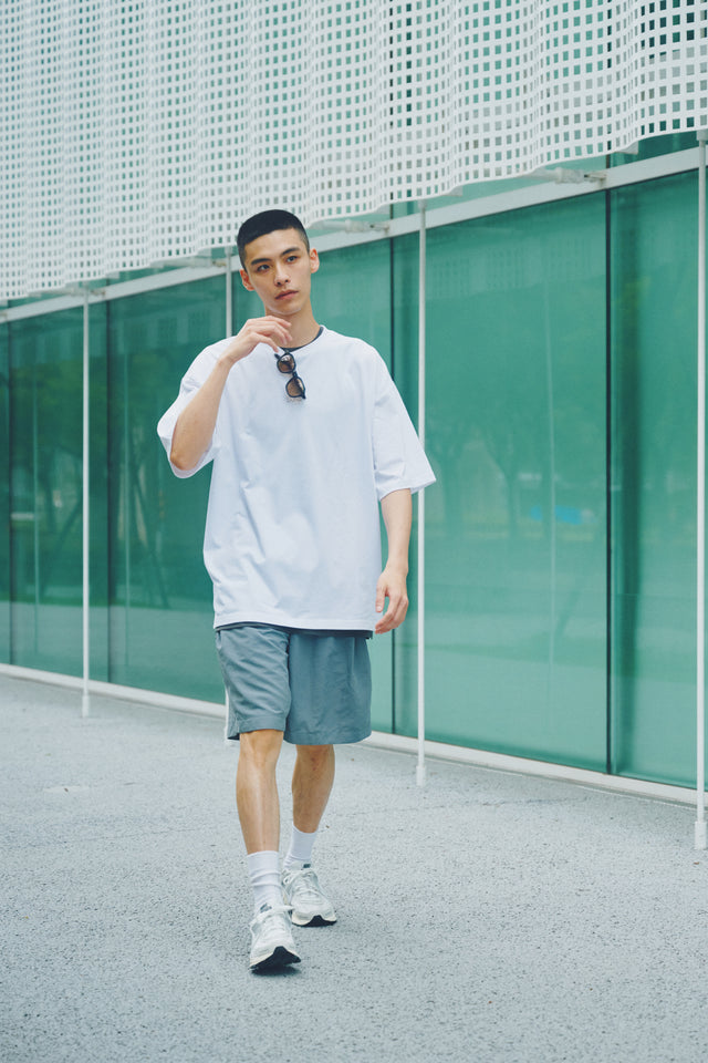 SEIZE - TECH 2 TUCK BOARD SHORTS - CLOUD GREY