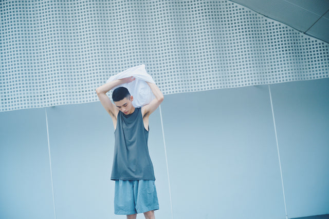 SEIZE BASIC - TECH TANK TOP - CEMENT GREY