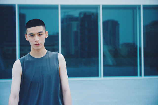 SEIZE BASIC - TECH TANK TOP - CEMENT GREY