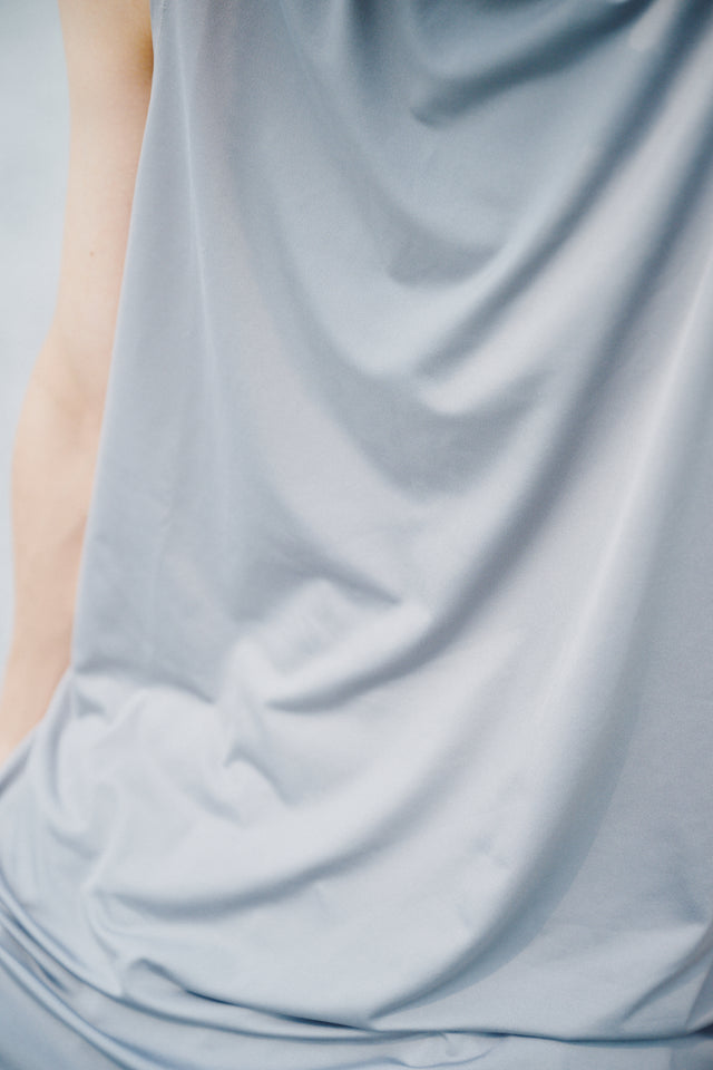 SEIZE BASIC - TECH TANK TOP - TAUPE GREY