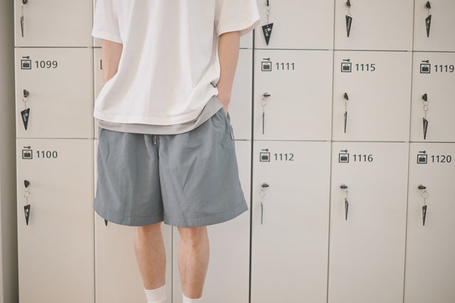 SEIZE - TECH 2 TUCK BOARD SHORTS - CLOUD GREY