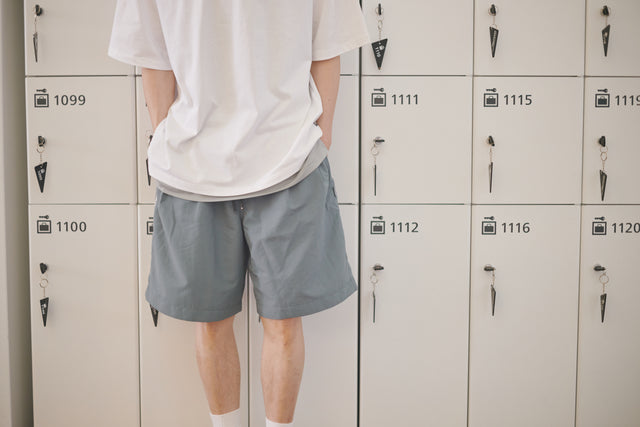 SEIZE - TECH 2 TUCK BOARD SHORTS - CLOUD GREY