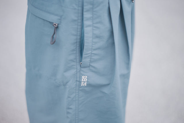 SEIZE - TECH 2 TUCK BOARD SHORTS - LAKE GREY