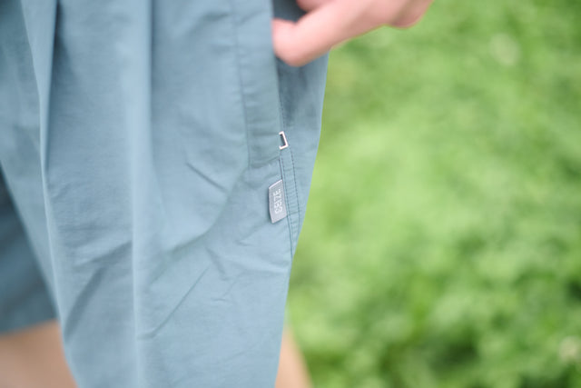 SEIZE - TECH 2 TUCK BOARD SHORTS - LAKE GREY