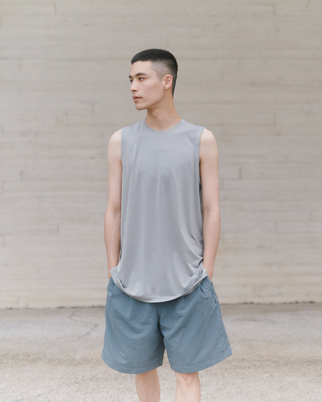 SEIZE BASIC - TECH TANK TOP - SLATE GREY