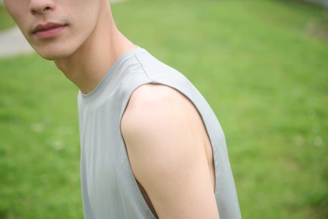 SEIZE BASIC - TECH TANK TOP - SLATE GREY
