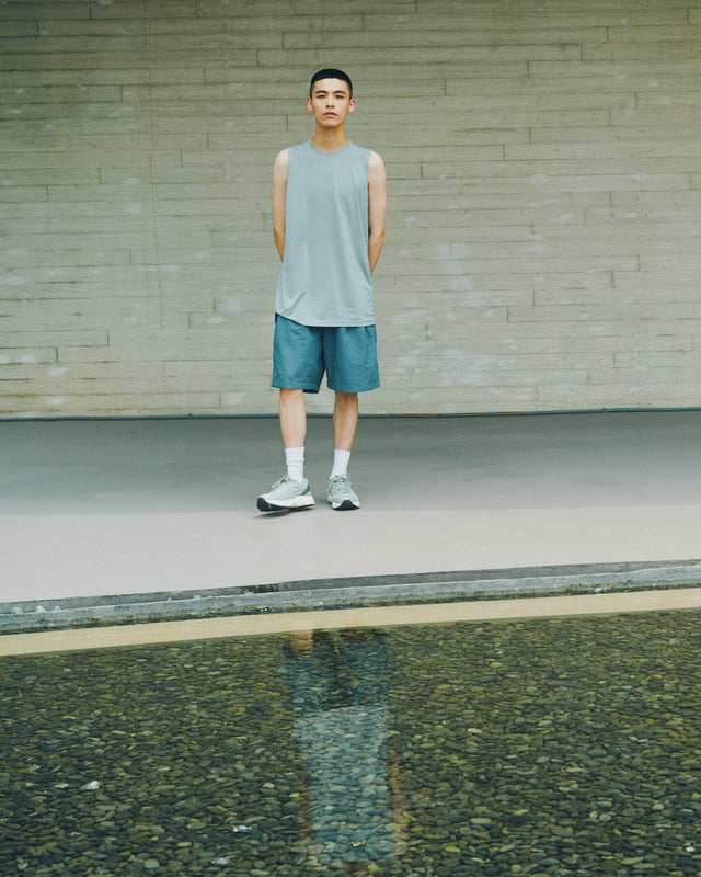 SEIZE BASIC - TECH TANK TOP - SLATE GREY