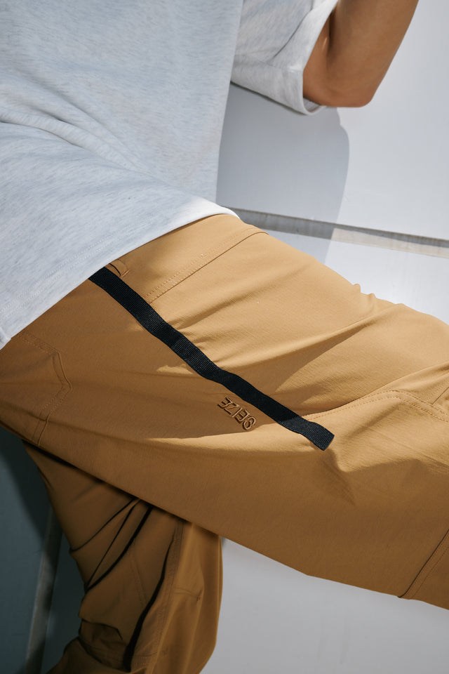 SEIZE - RIPSTOP TECH FIELD PANTS - DARK TAN
