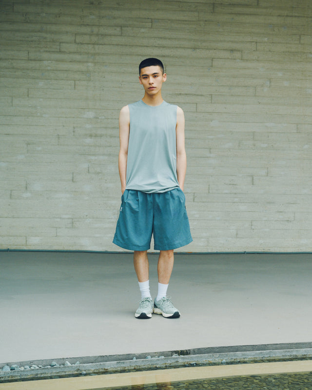 SEIZE BASIC - TECH TANK TOP - SLATE GREY