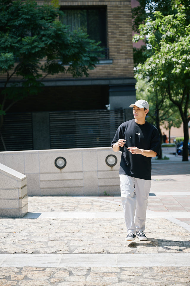 SEIZE - TECH TAPERED EASY PANTS V2 - LIGHT GREY