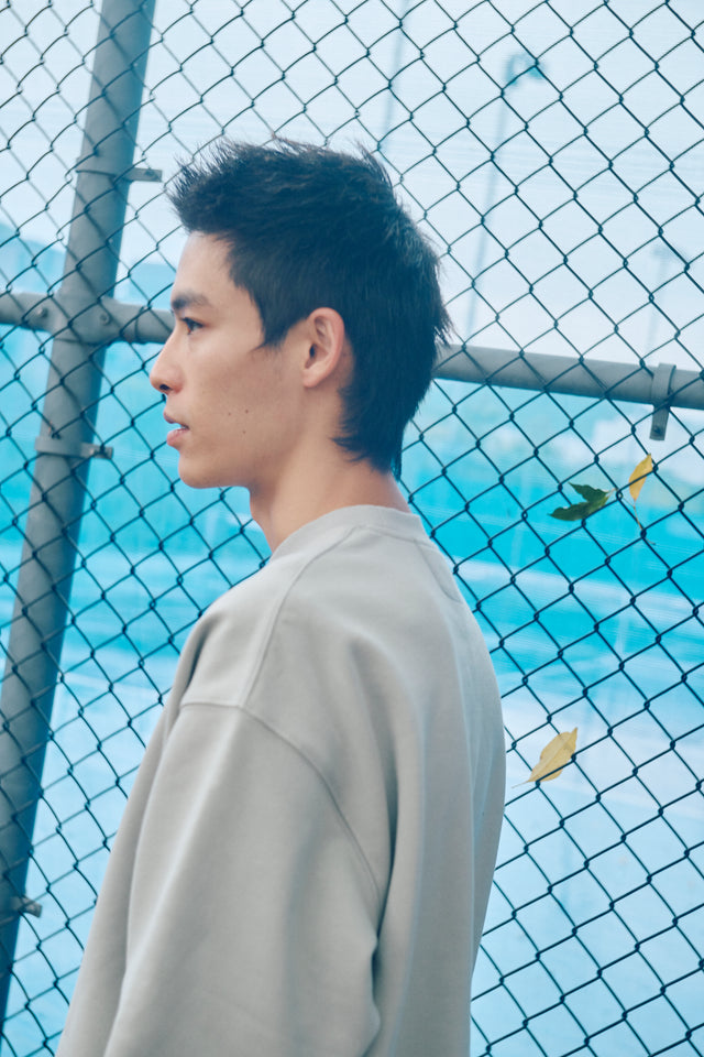 SEIZE - ANTISTATIC LOOSE FIT SWEAT CREW - OVERCAST