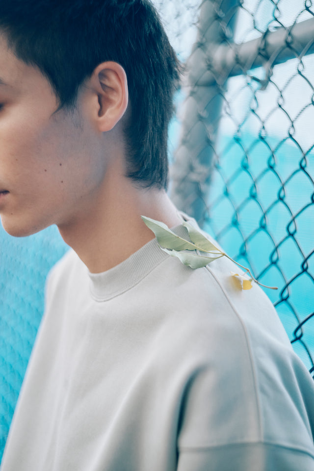 SEIZE - ANTISTATIC LOOSE FIT SWEAT CREW - OVERCAST