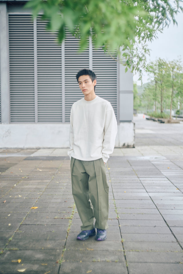 SEIZE - ANTISTATIC LOOSE FIT SWEAT CREW - HARVEST