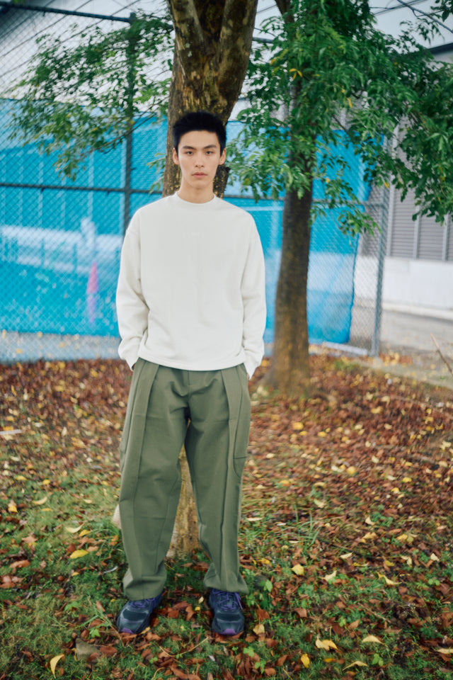 SEIZE - ANTISTATIC LOOSE FIT SWEAT CREW - HARVEST