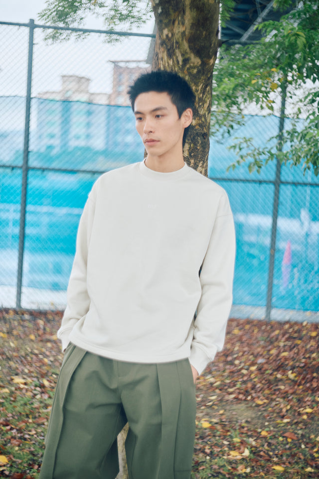 SEIZE - ANTISTATIC LOOSE FIT SWEAT CREW - HARVEST
