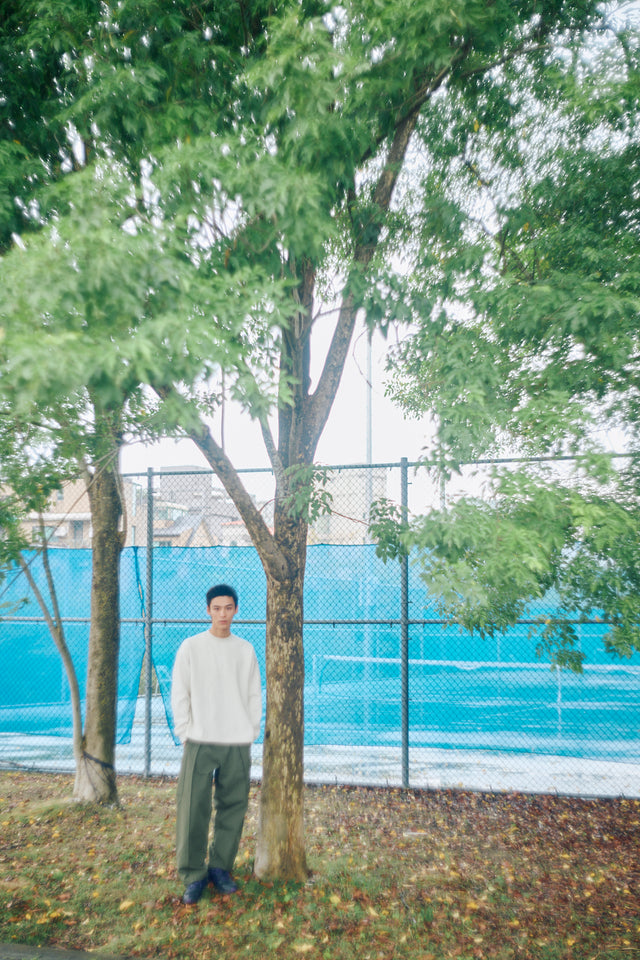 SEIZE - ANTISTATIC LOOSE FIT SWEAT CREW - HARVEST