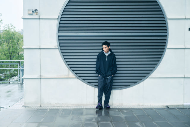 SEIZE - MERINO WOOL MOCK NECK - ICE