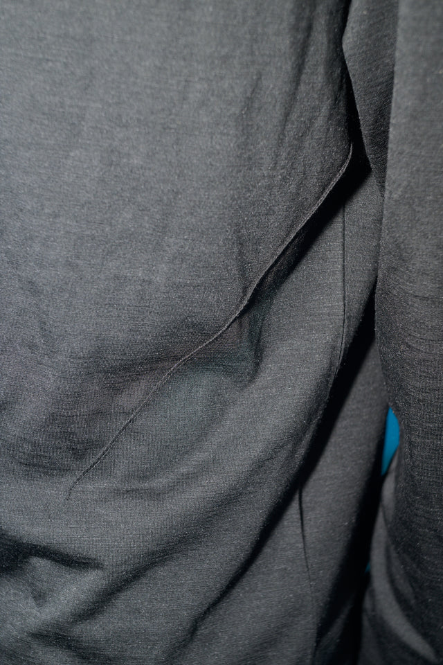 SEIZE - MERINO WOOL MOCK NECK - INK