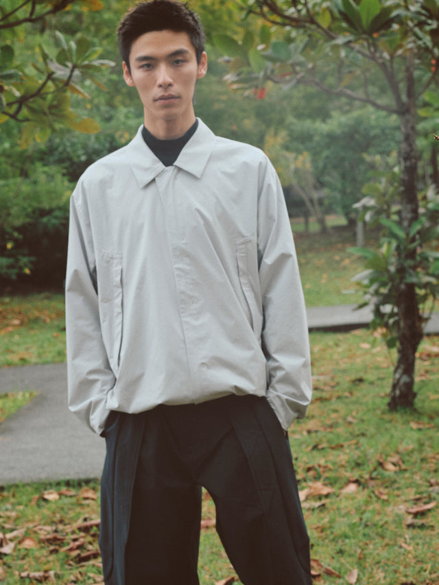 SEIZE - HYBRID PRIMEFLEX™ SHELL JACKET - FAIR-FACED CONCRETE