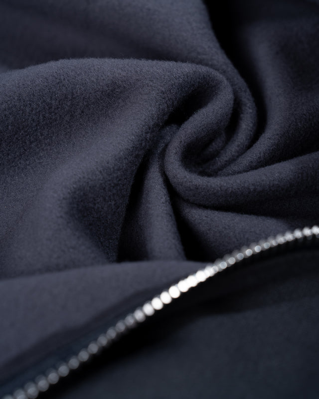 SEIZE - ANTISTATIC HALF ZIP OVERSIZED HOODIE - GRAPHITE