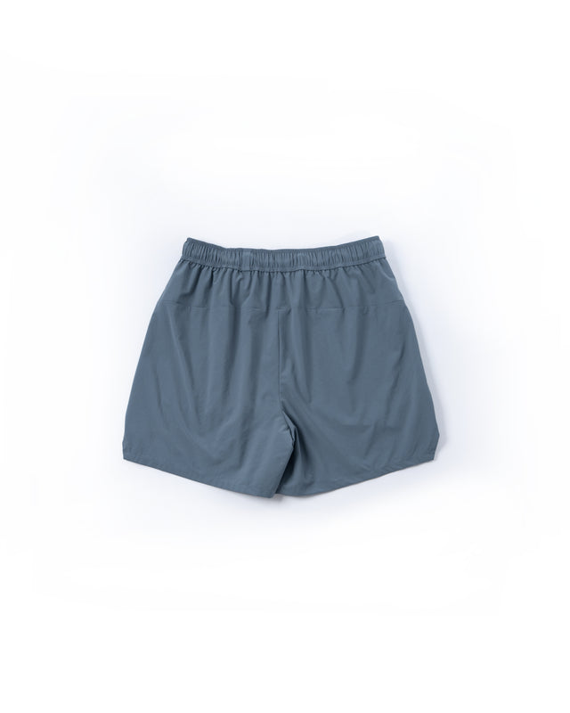 SEIZE - TECH ONE TUCK FROZEN DWR SHORTS - STEEL GREY