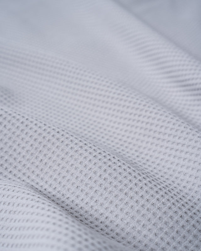 SEIZE - LIGHT WAFFLE S/S TEE - LIGHT SLATE