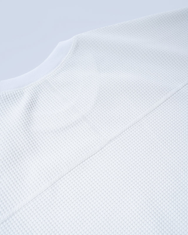 SEIZE - LIGHT WAFFLE S/S TEE - BLANK