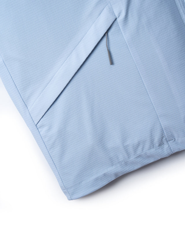 SEIZE - GRIDFLOW TILITY SHELL JACKET - GLACIER STREAM