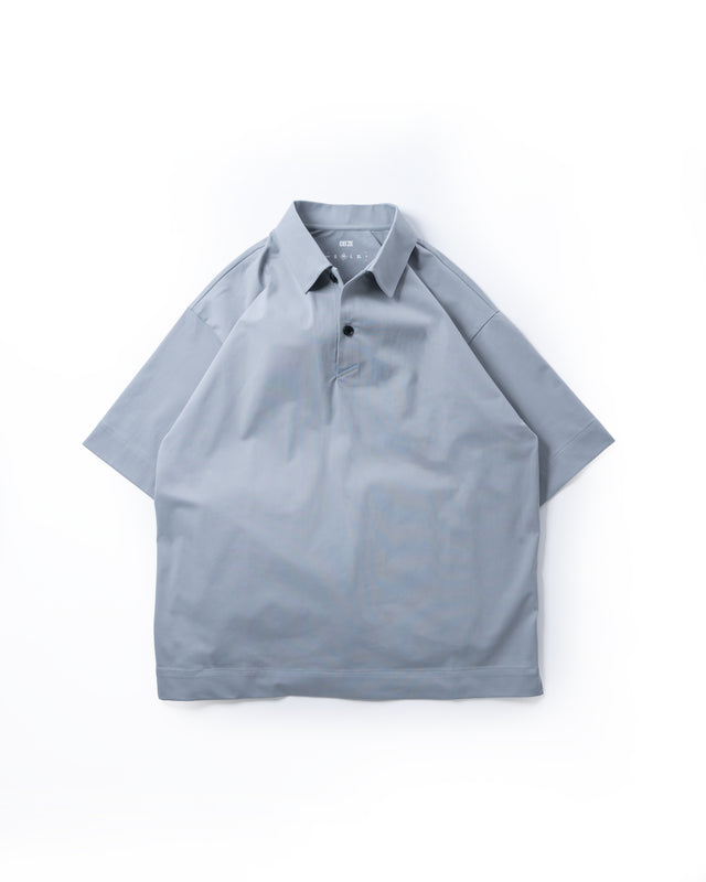 SEIZE - POLYFELX UNI-FORM POLO SHIRT - SILVER MIST