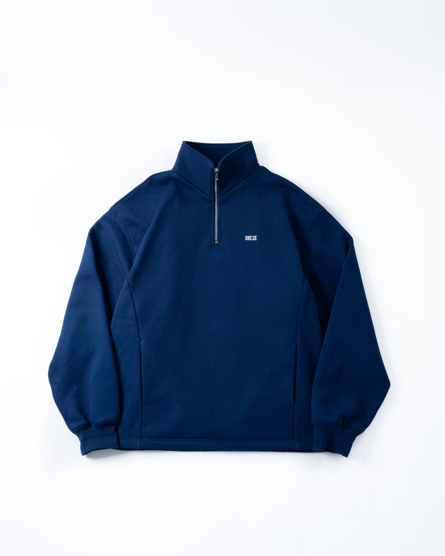 SEIZE - ANTISTATIC HALF ZIP S.C. PULLOVER - VINTAGE BLUE