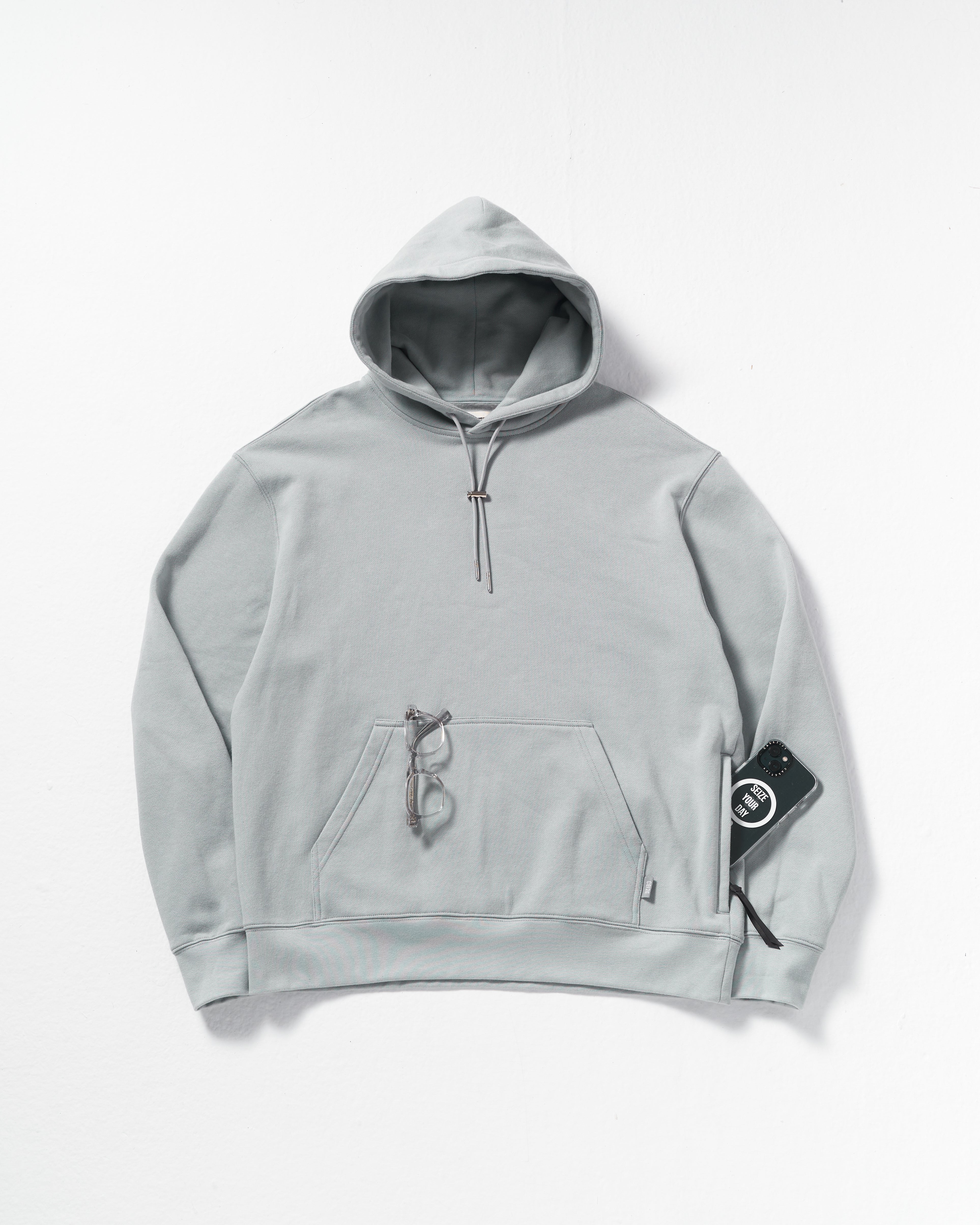 SEIZE 000 - BREAKING DAWN SQUARE LOGO HOODIE