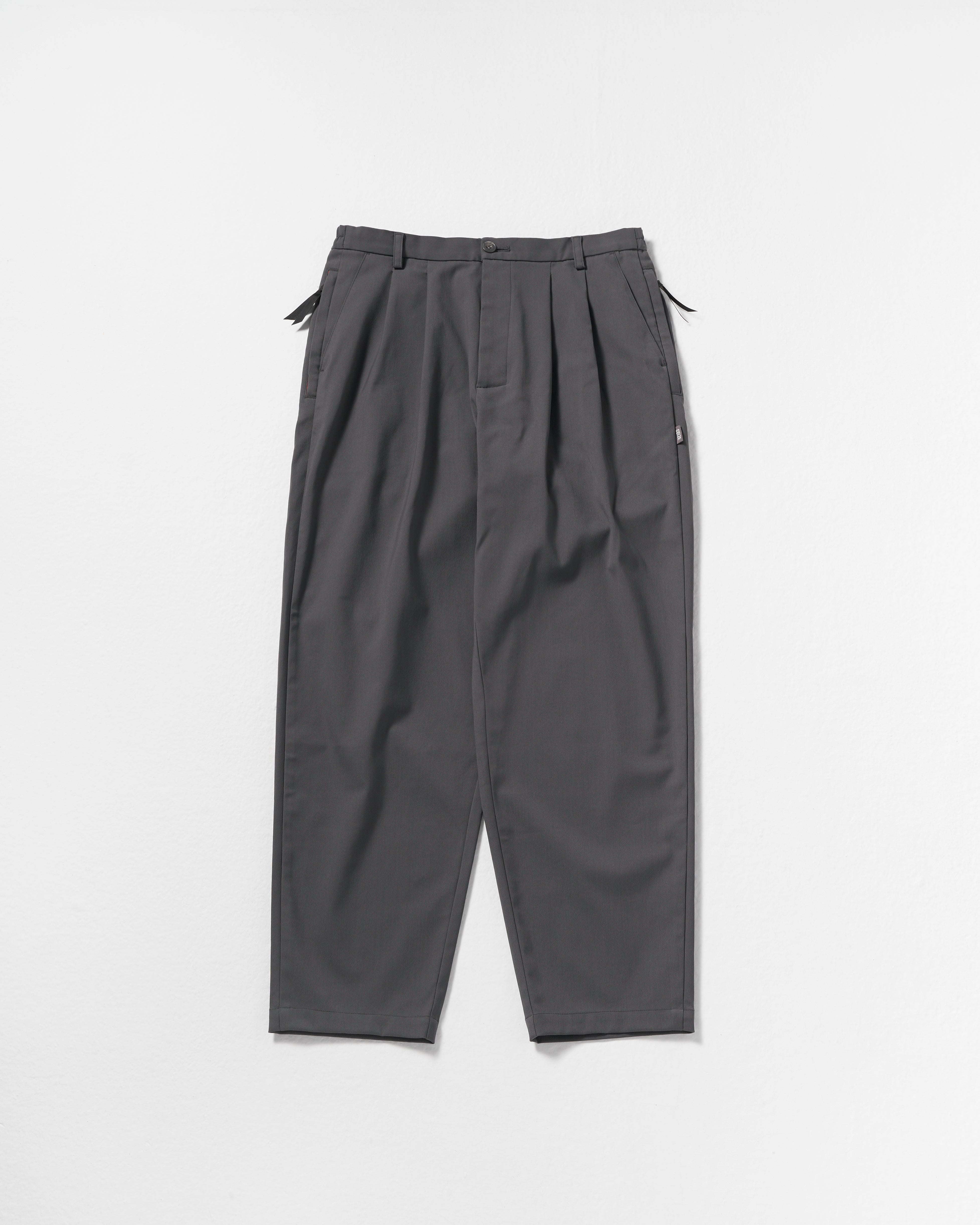 SEIZE 002 - CORDURA COMBAT WOOL 2 TUCK TAPERED PANTS - GENTLE GRAY