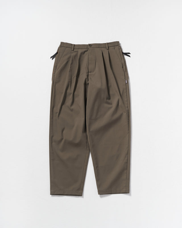 SEIZE 002 - CORDURA COMBAT WOOL 2 TUCK TAPERED PANTS - SANDALWOOD