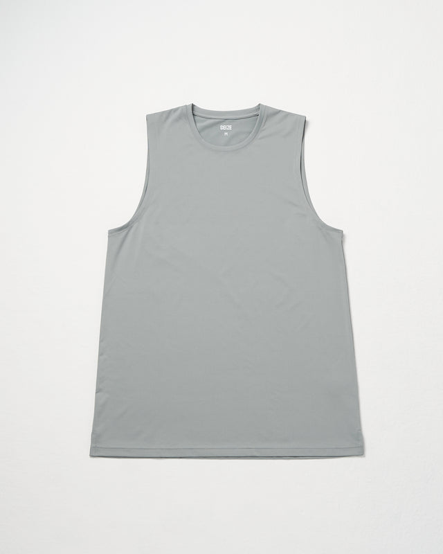 SEIZE BASIC - TECH TANK TOP - SLATE GREY